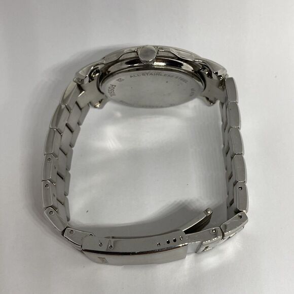 Fossil Grant FS4973 Men's Stainless Steel Analog Black Dial Quartz Watch XR914 - Picture 11 of 12